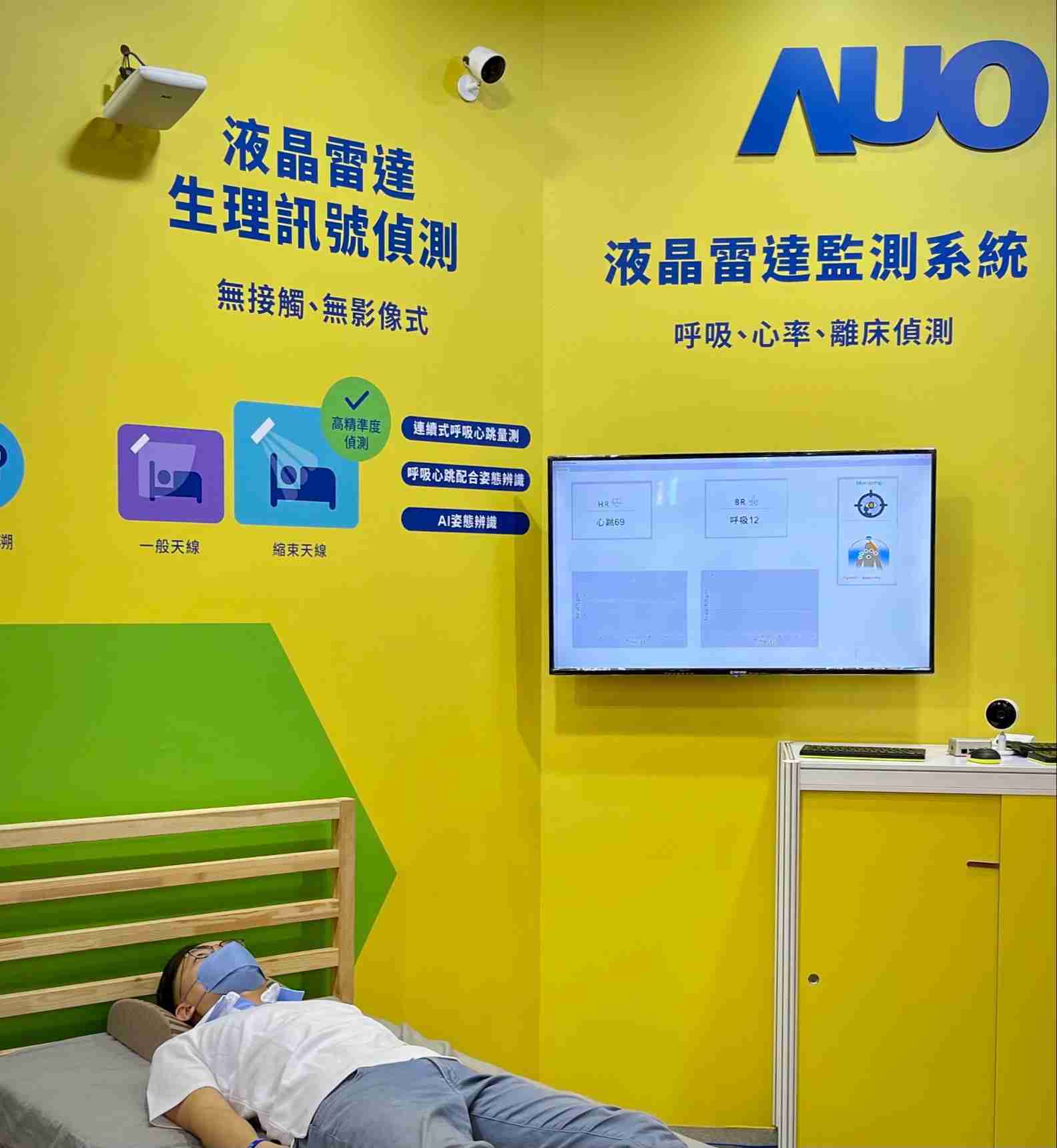 888.BY集团电子游戏颐康「无接触生理监测雷达」，，，，免除传统线路与贴片束缚，，，，精准侦测呼吸、、心跳等重要生理讯号