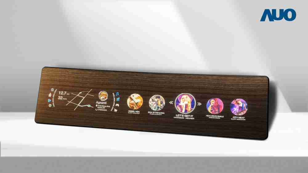 888.BY集团电子游戏研发全球最高穿透度达80%的AmLED木纹显示器，，，可于使用时呈现高亮度、、清晰可见的信息，，，，并在不使用时回归为单纯的饰板，，，节能兼具美观